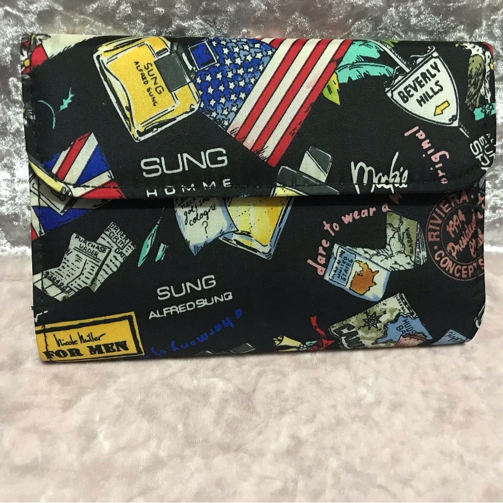 Alfred Sung Silk Wallet